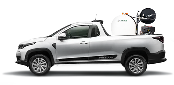 Smart Hidro instalado em pickup